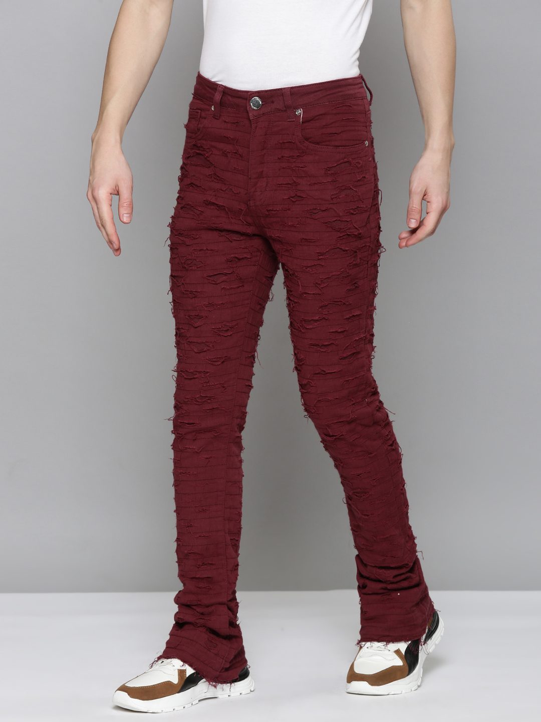 Waimea Burgundy Jeans (M5756)
