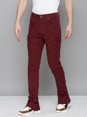 Waimea Burgundy Jeans (M5756)