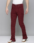Waimea Burgundy Jeans (M5756)