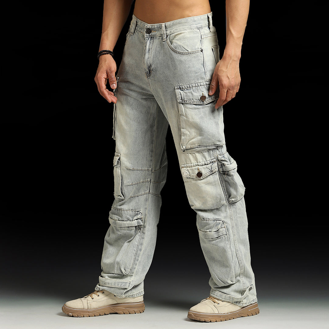 W by Waimea Men's Baggy Fit Jeans