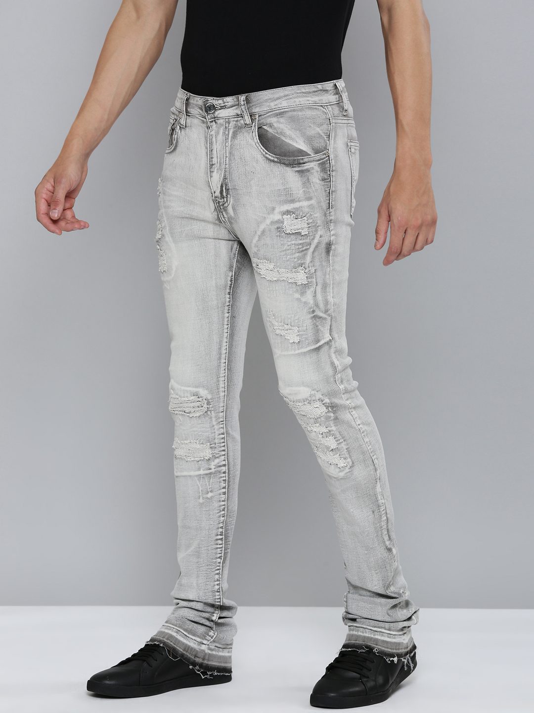 Waimea Grey Wash Jeans (M5829)