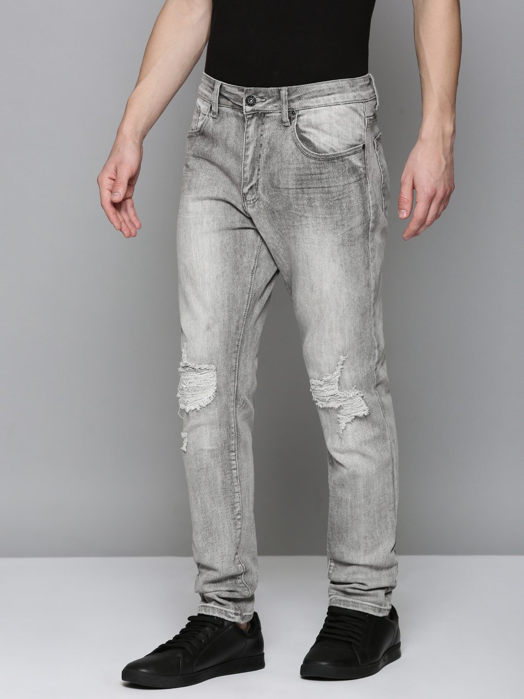 Waimea Grey Bleach Jeans (BOM5710)