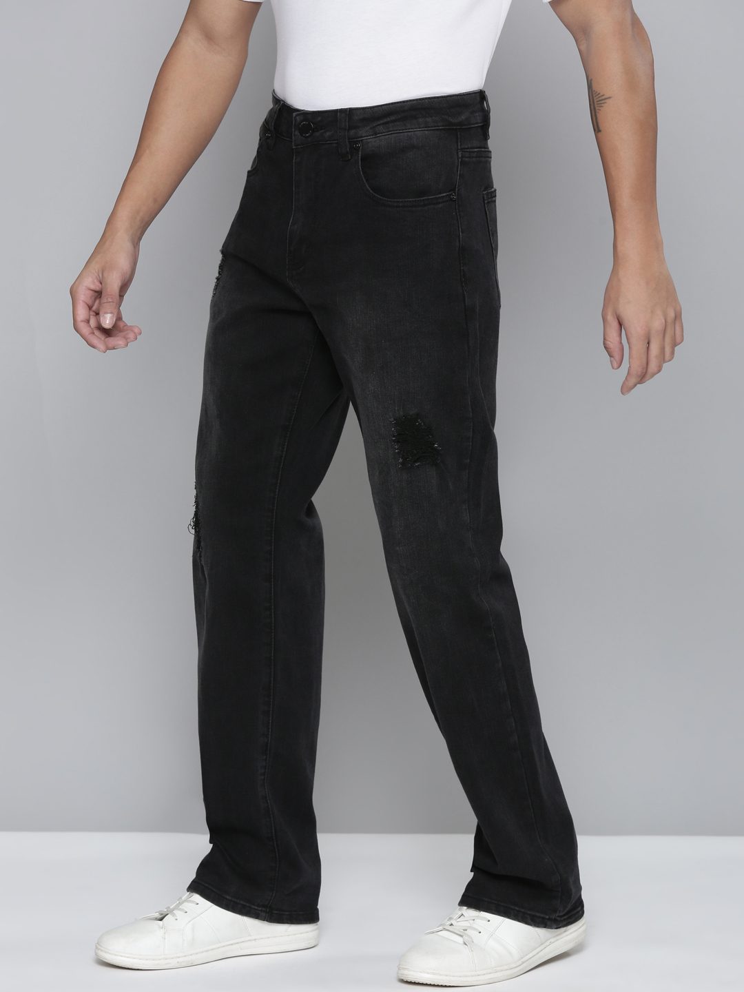 Waimea Black Wash Jeans (IM8113)