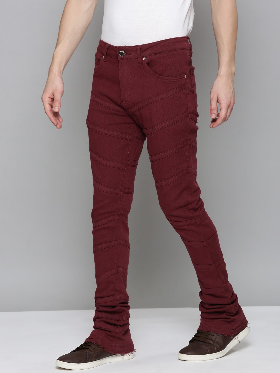 Waimea Burgundy Jeans (M5854)