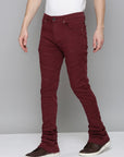 Waimea Burgundy Jeans (M5854)