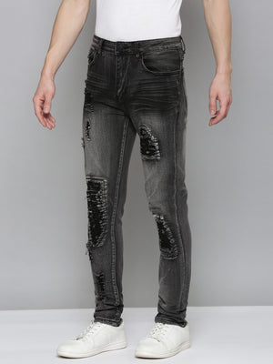 Waimea Black Acid Jeans (AOM5584)