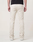 Men's Stacked Fit Bone Color Jeans