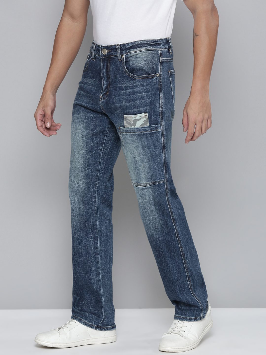 Waimea Dark Blue Wash Jeans (IM8064)