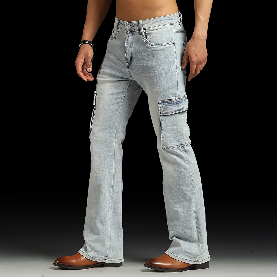 W by Waimea Men's Flare Fit Jeans