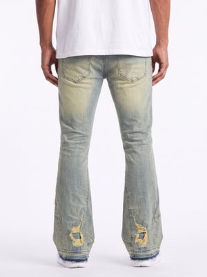 W by Waimea Men's Flare Fit Jeans