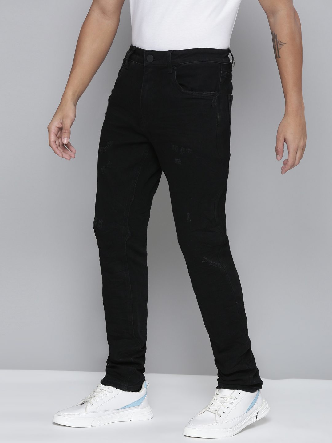 Waimea Jet Black Jeans (M8202)