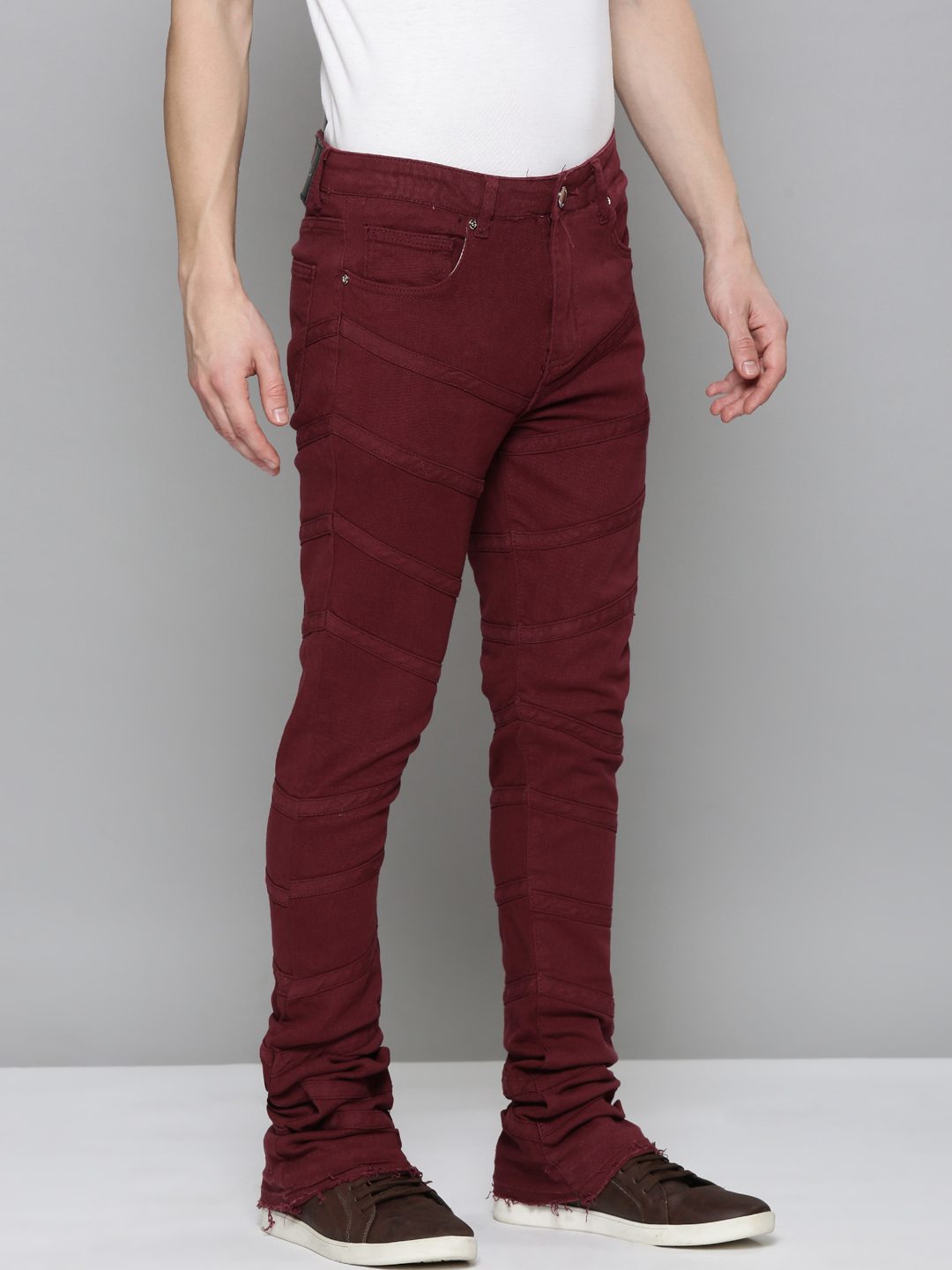 Waimea Burgundy Jeans (M5854)