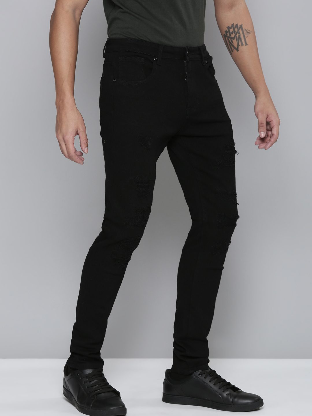 Waimea Jet Black Jeans (M5980)