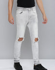 Waimea Grey Bleach Wash Jeans (M8176)