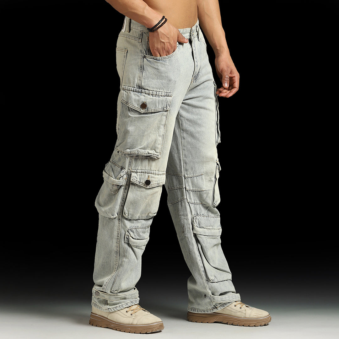 W by Waimea Men's Baggy Fit Jeans