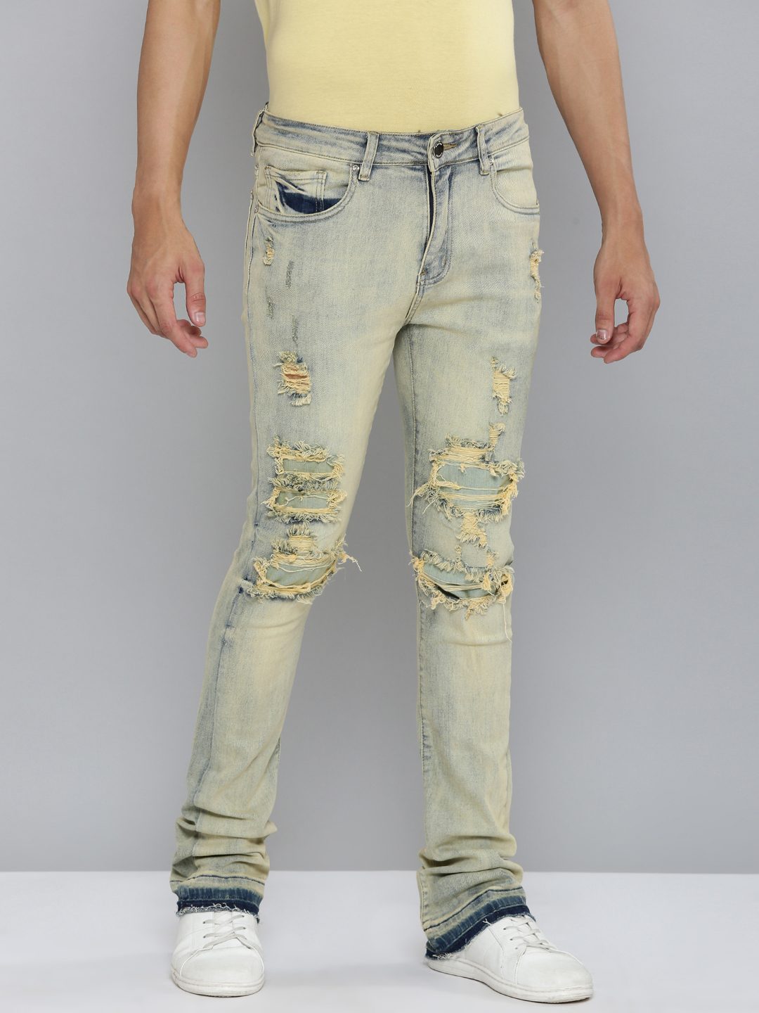 Waimea Bleach Wash Jeans (M5772)