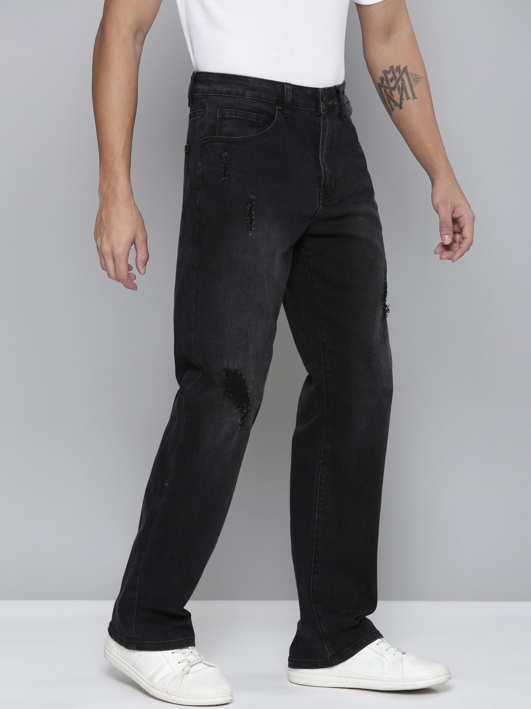 Waimea Black Wash Jeans (IM8113)
