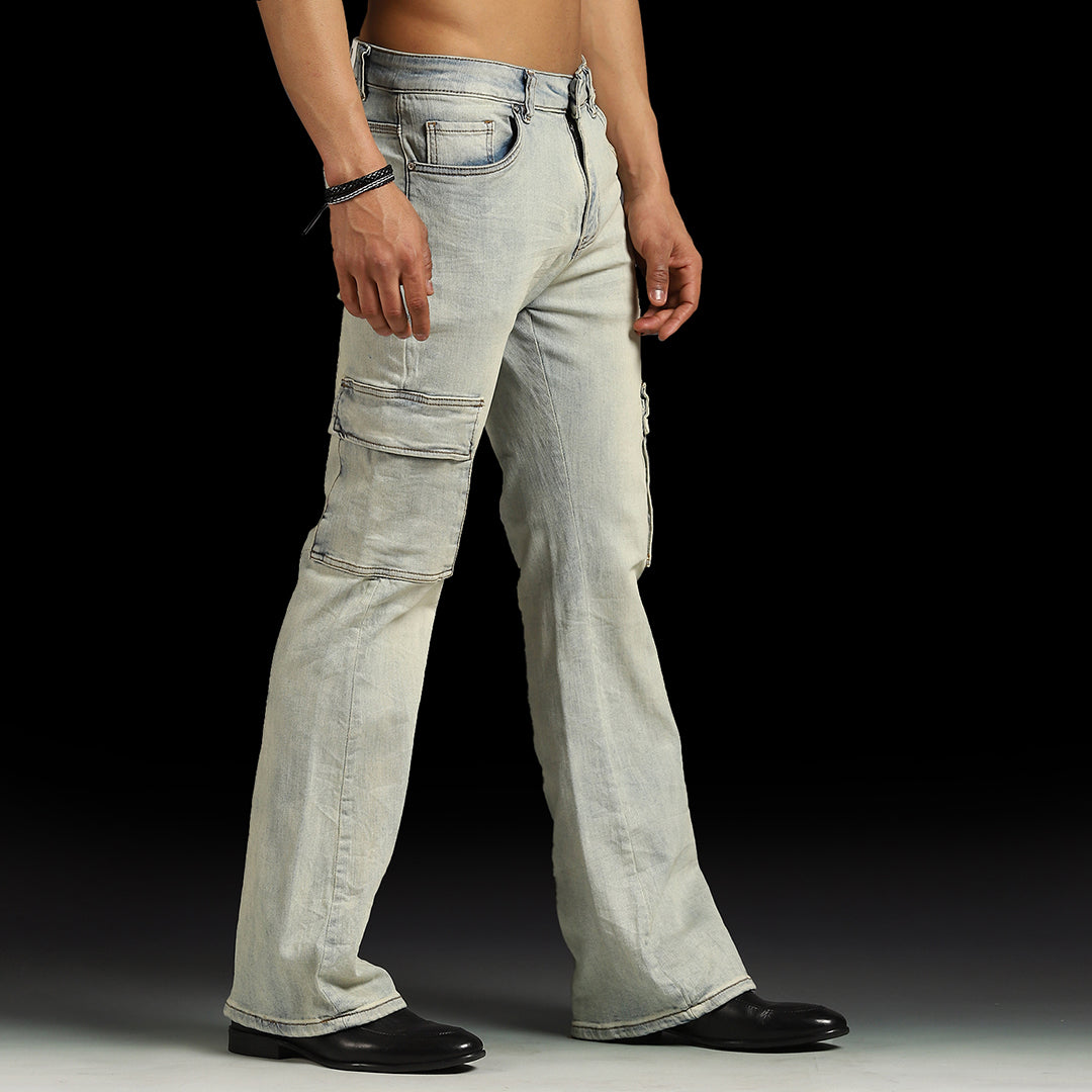 W by Waimea Men's Flare Fit Jeans