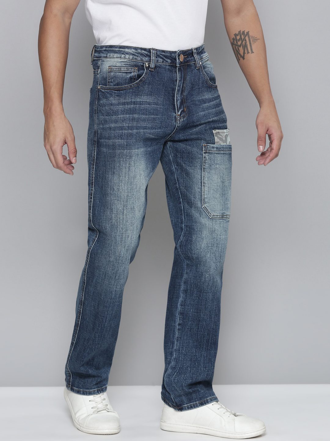 Waimea Dark Blue Wash Jeans (IM8064)
