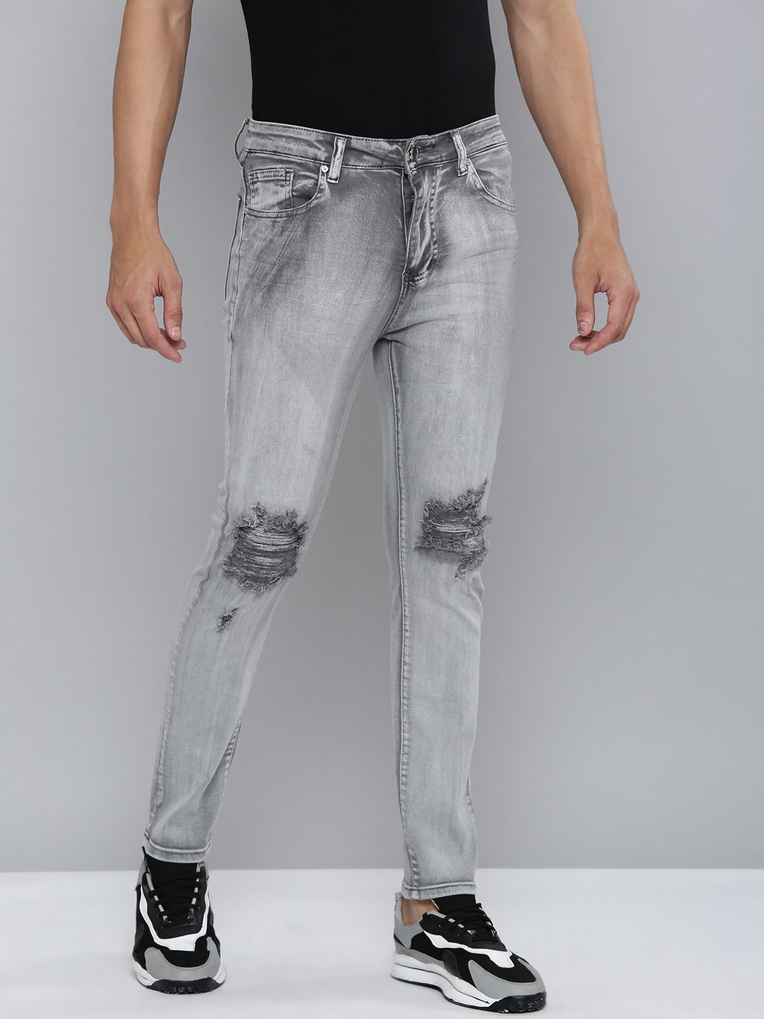Waimea Gun Metal Wash Jeans (M5982)