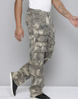 CAMO RELAXED FIT JEAN WITH CARGO POCKETS