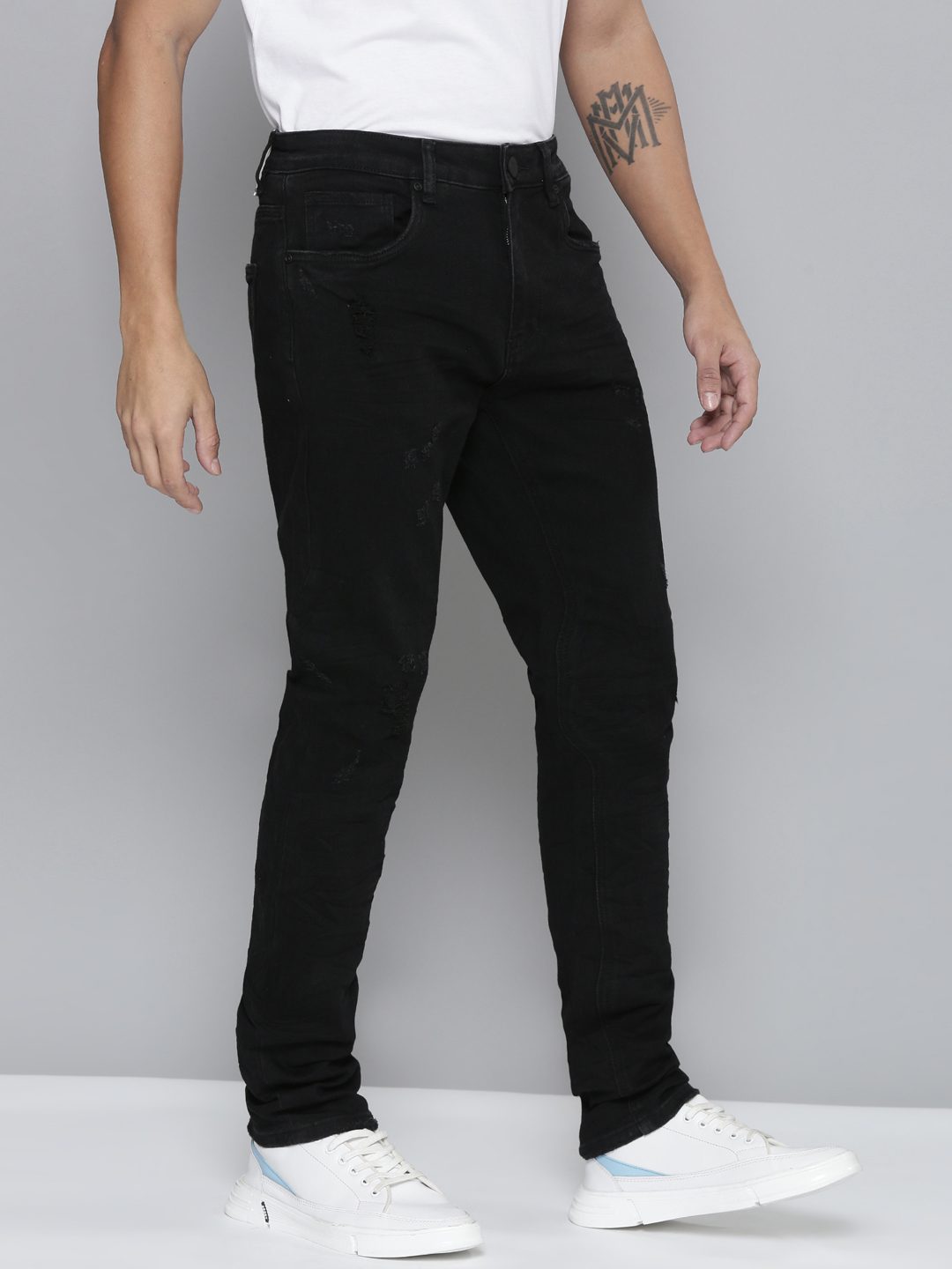 Waimea Jet Black Jeans (M8202)