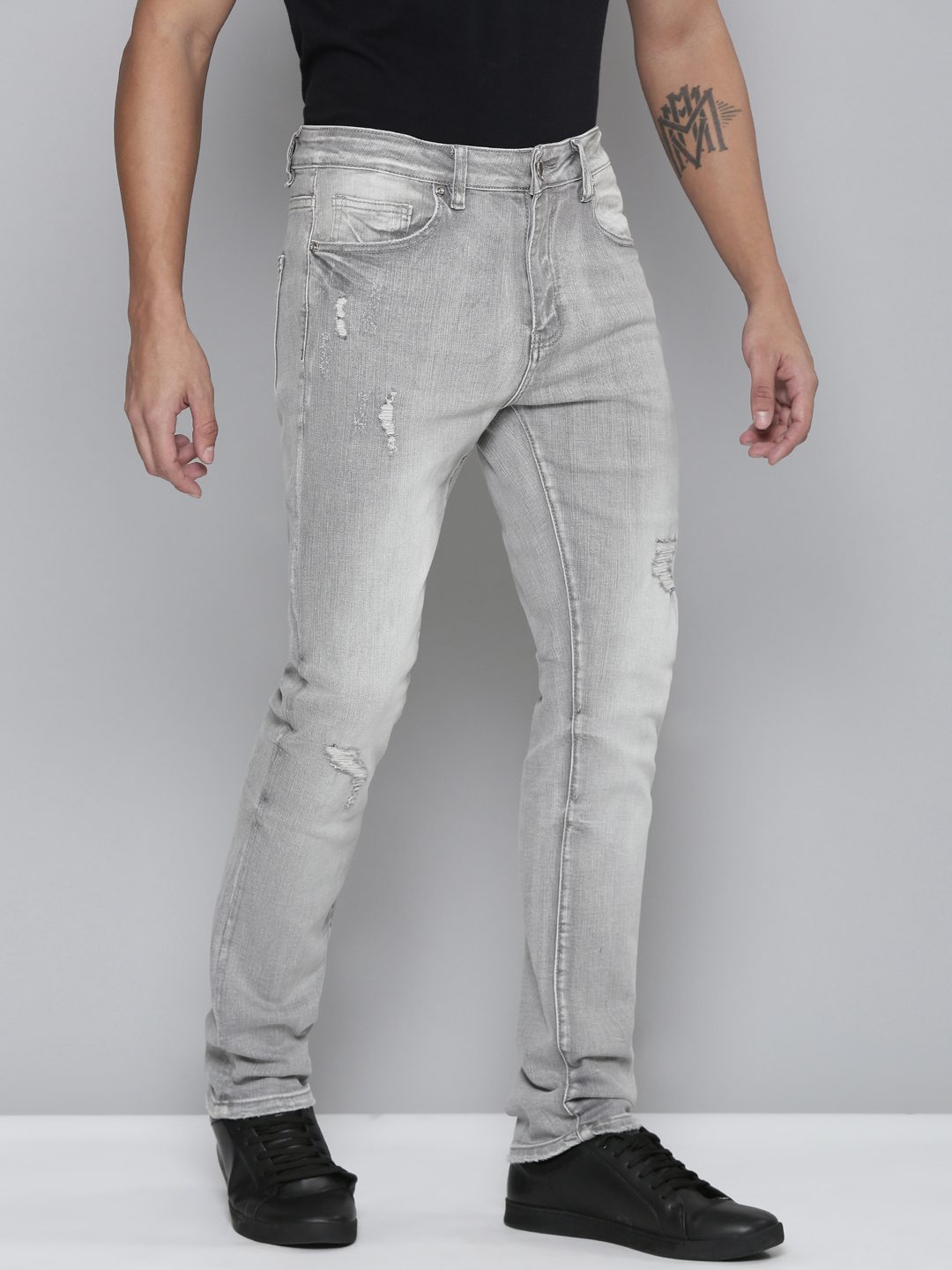 Waimea Grey Bleach Jeans (IM8114)