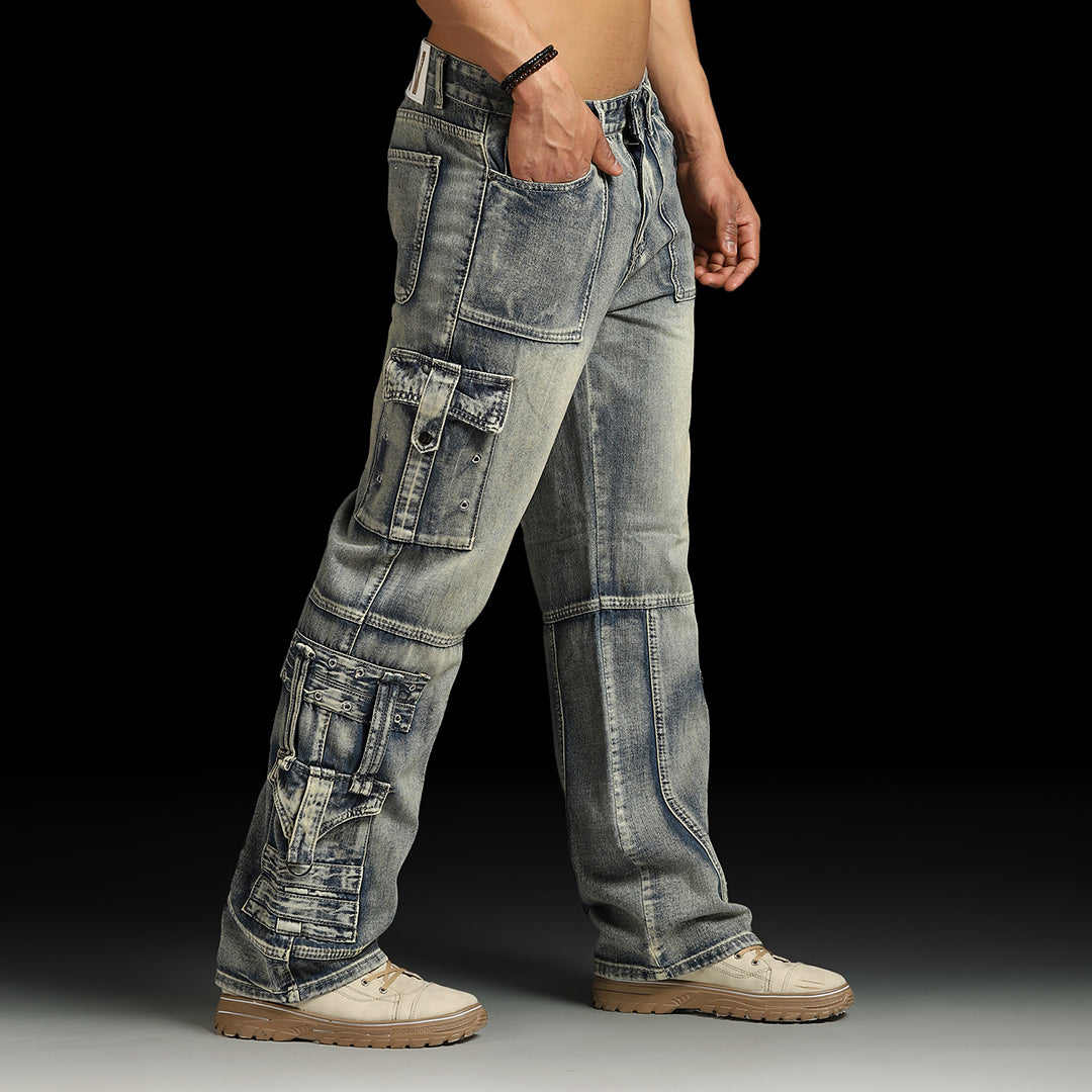 W by Waimea Men's Baggy Fit Jeans