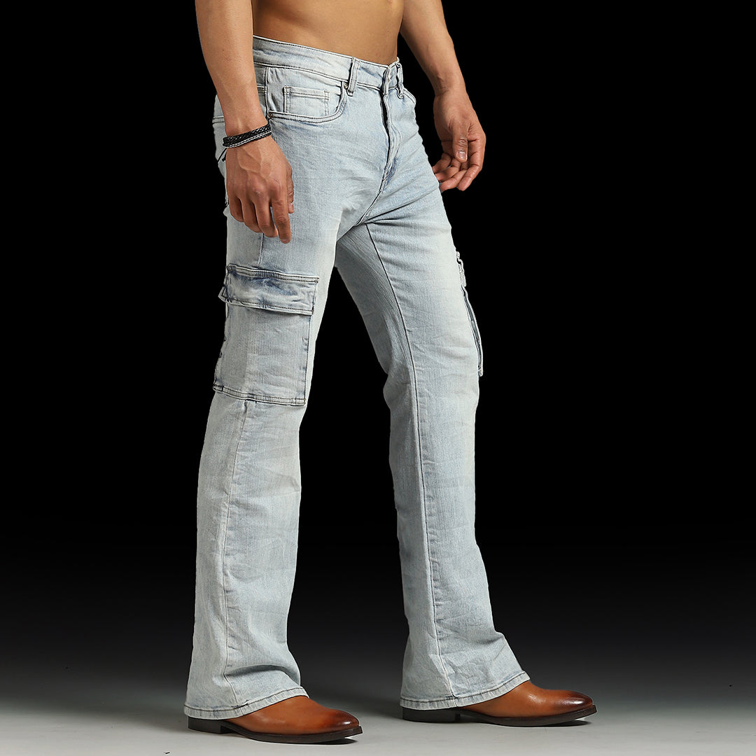 W by Waimea Men's Flare Fit Jeans