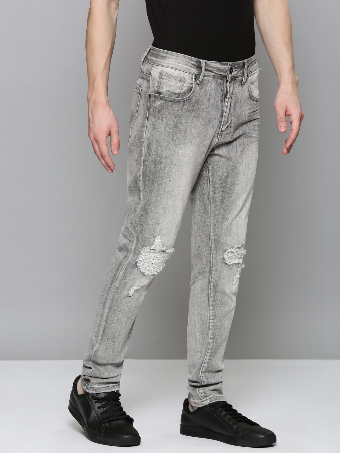 Waimea Grey Bleach Jeans (BOM5710)