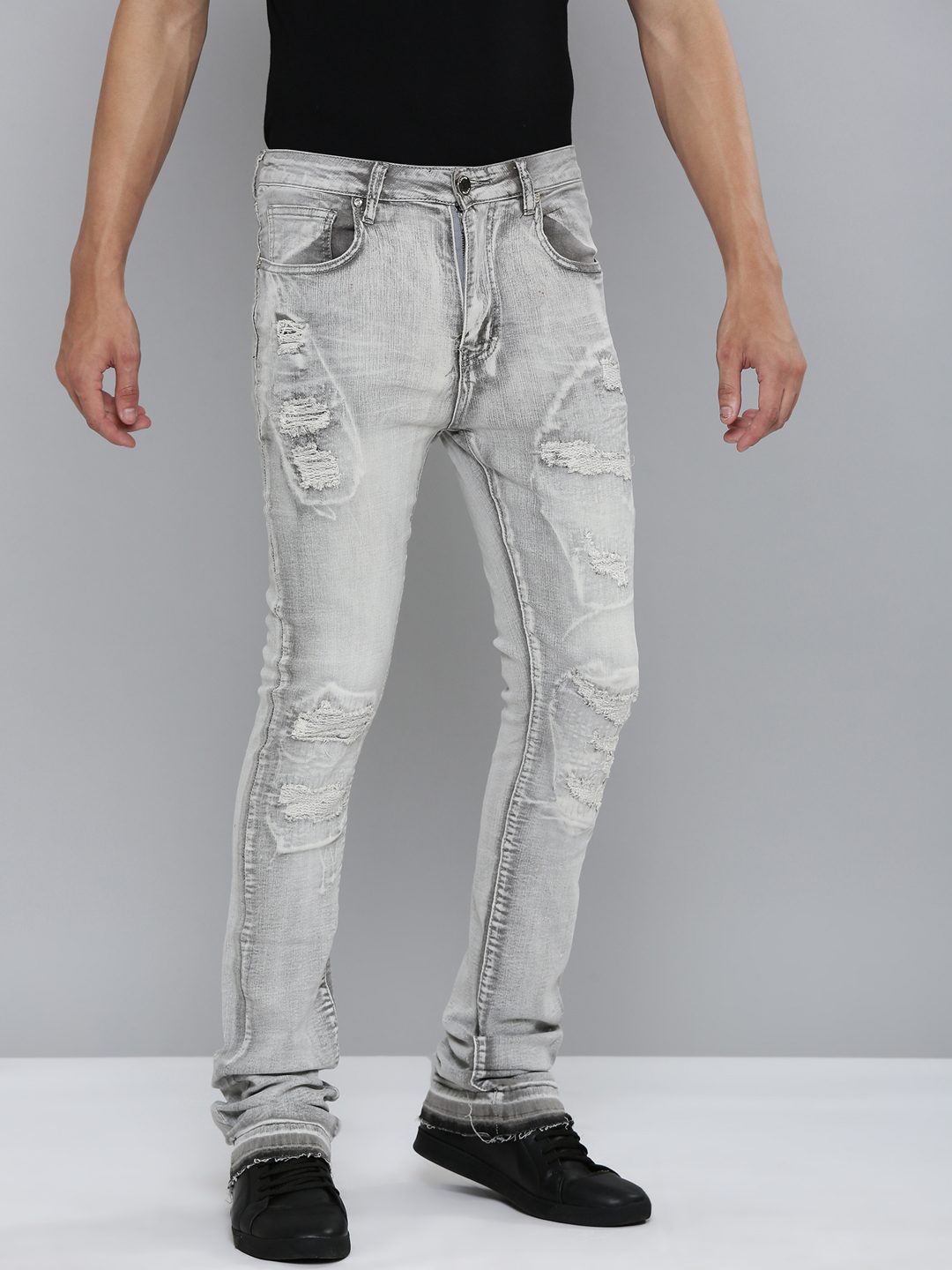 Waimea Grey Wash Jeans (M5829)