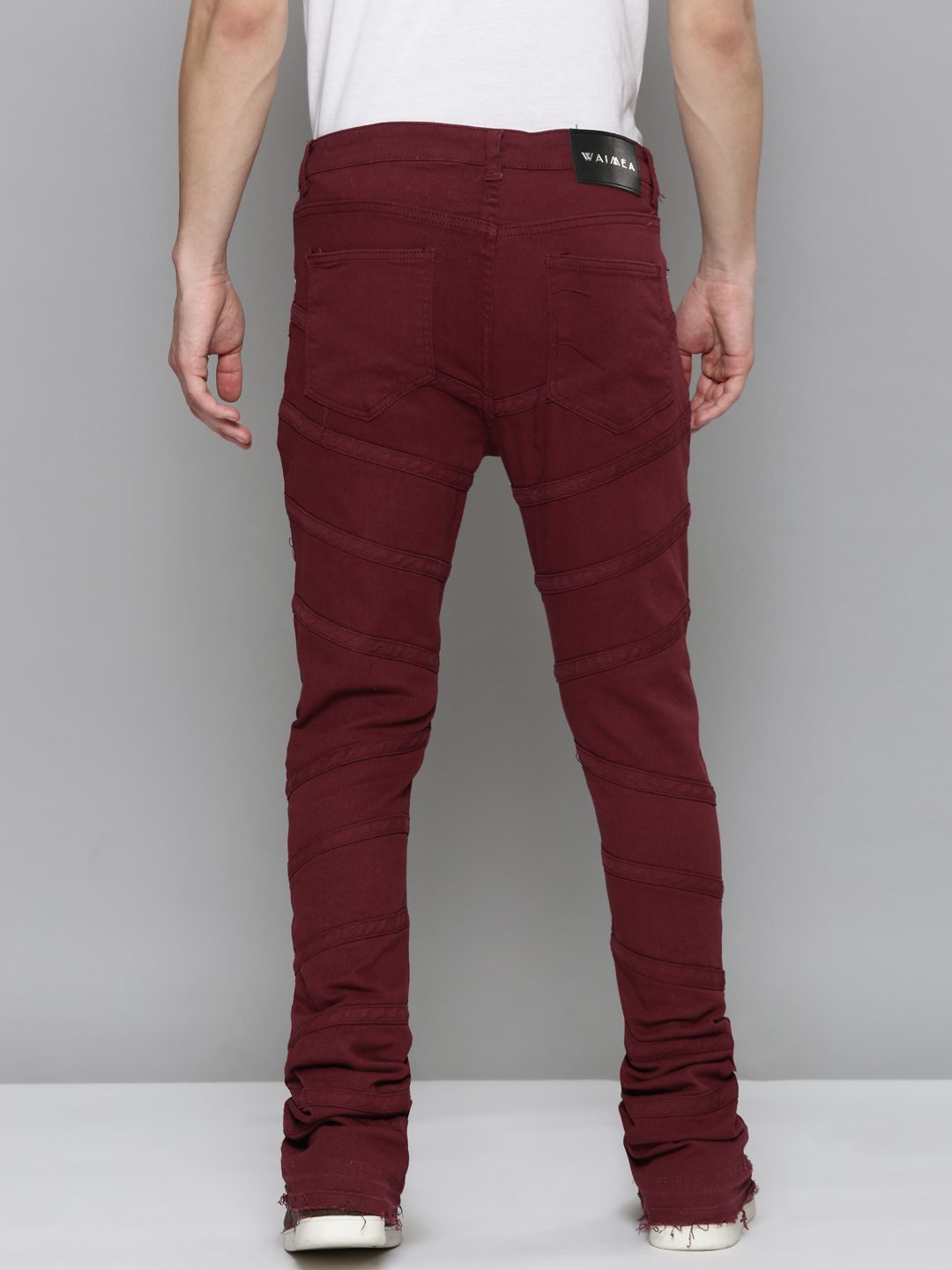 Waimea Burgundy Jeans (M5854)