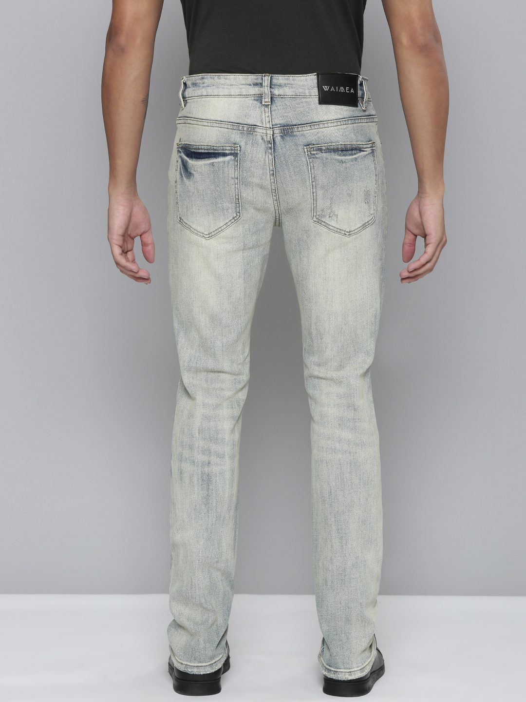Waimea Bleach Wash Jeans (IM8114)