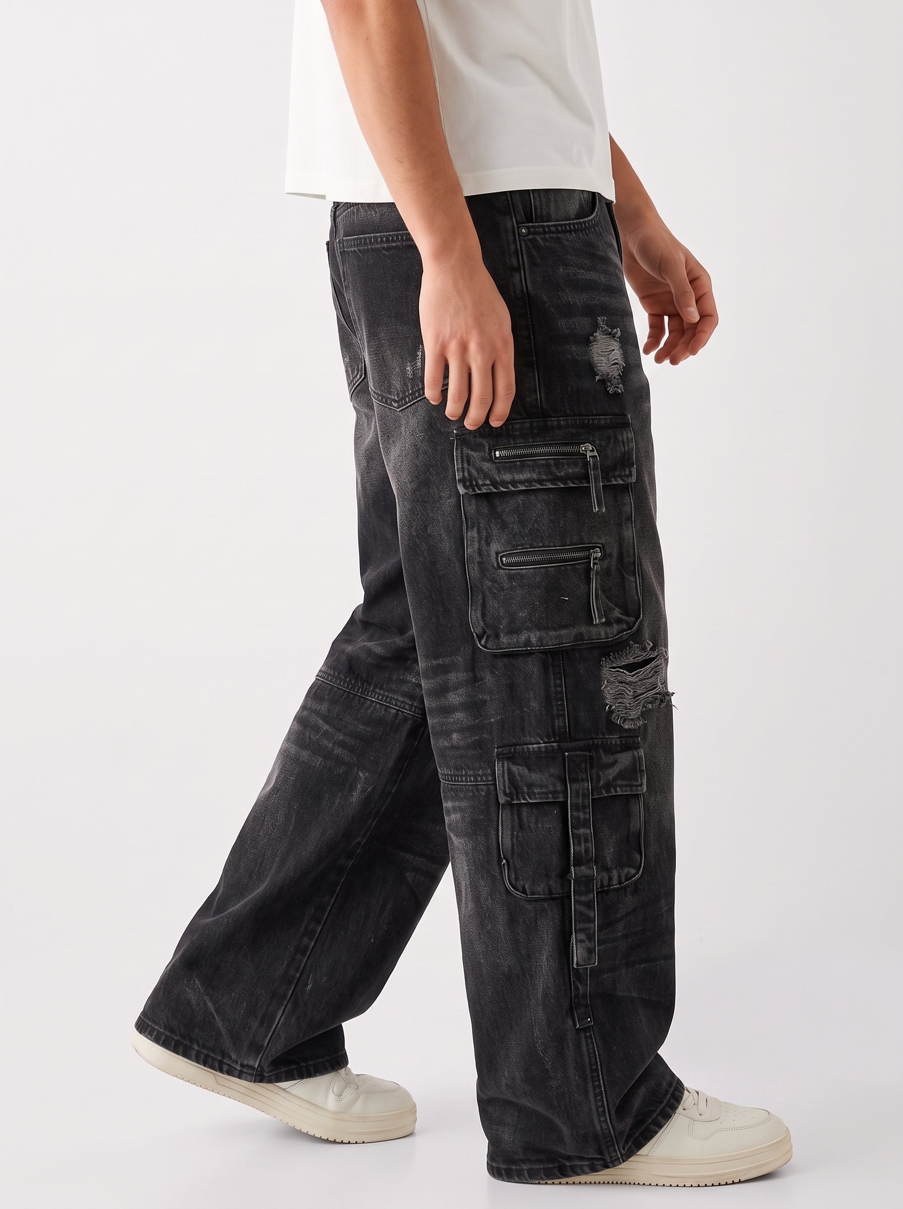W by Waimea Men's Baggy Fit Jeans