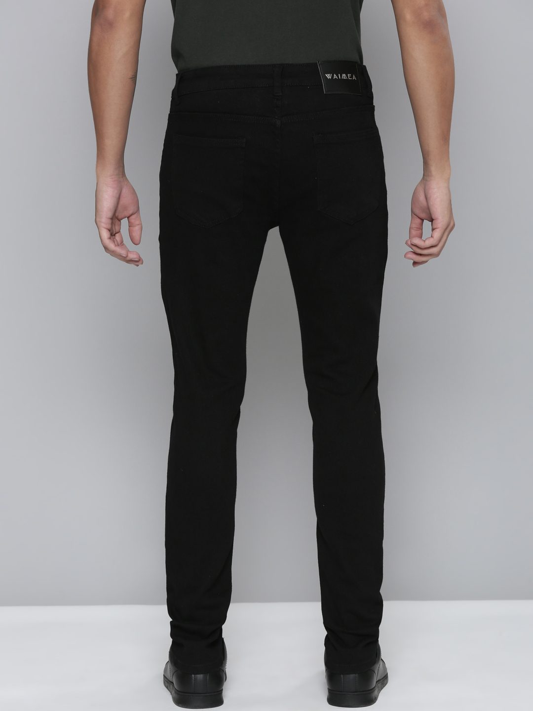 Waimea Jet Black Jeans (M5980)