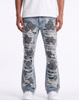 W by Waimea Men's Flare Fit Jeans