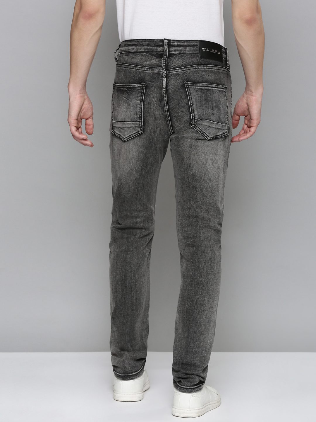 Waimea Black Wash Jeans (AOM5919)