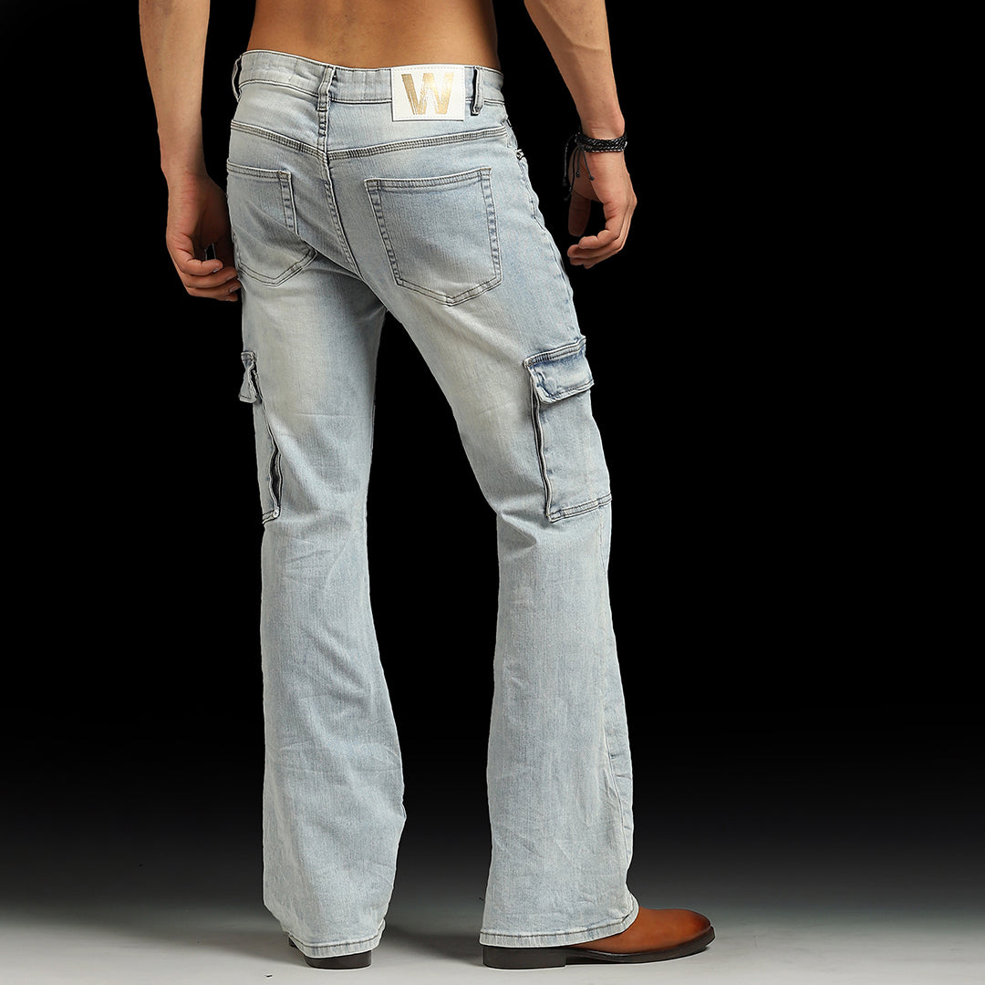 W by Waimea Men's Flare Fit Jeans