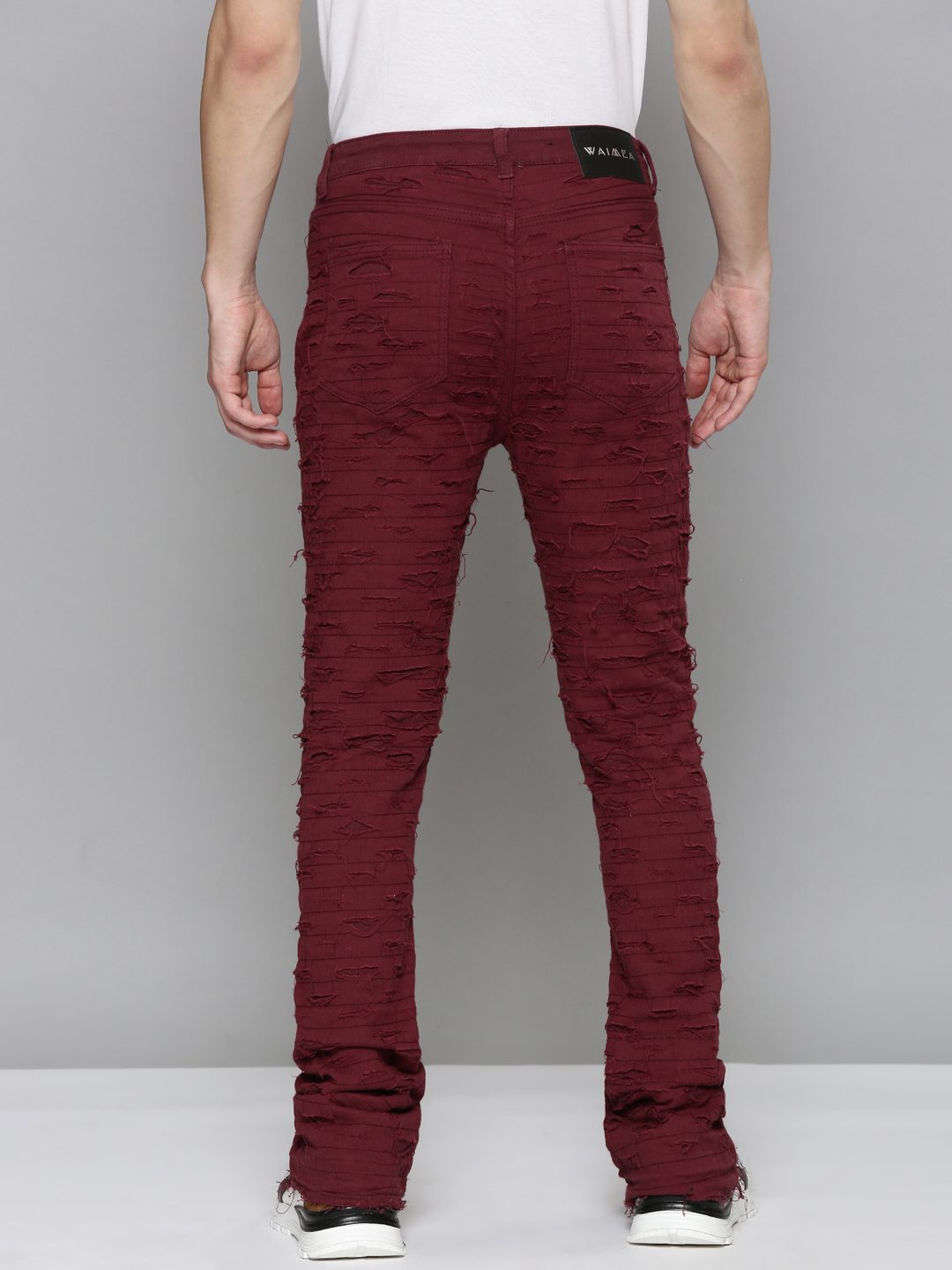 Waimea Burgundy Jeans (M5756)