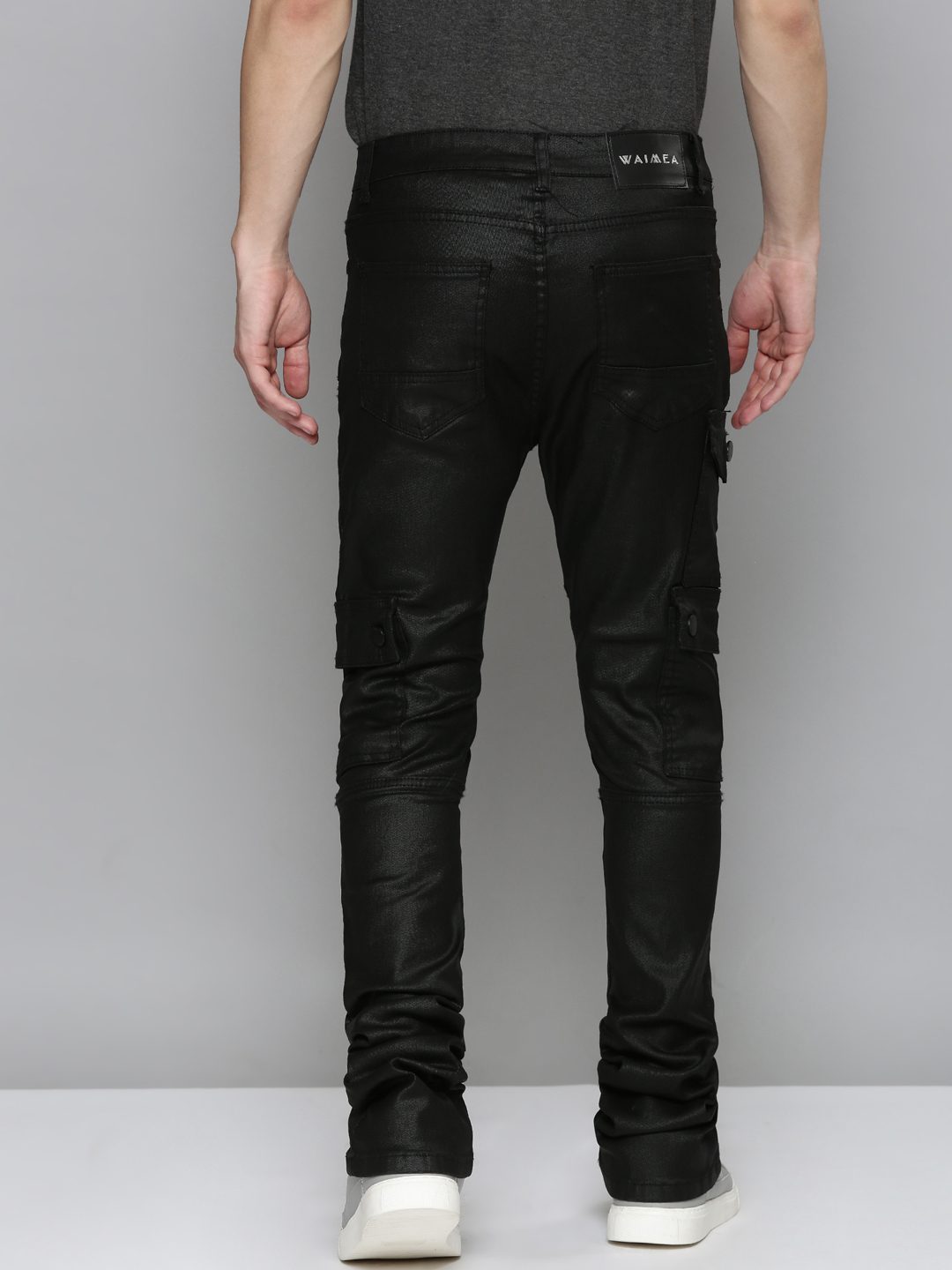 Waimea Jet Black Jeans (M5806)