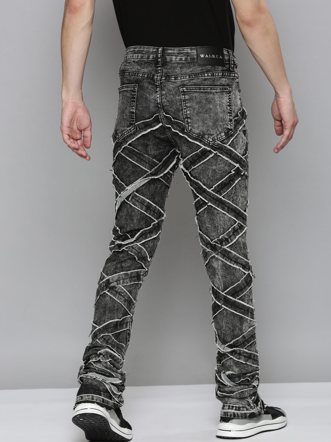 Waimea Black Wash Jeans (M5636)