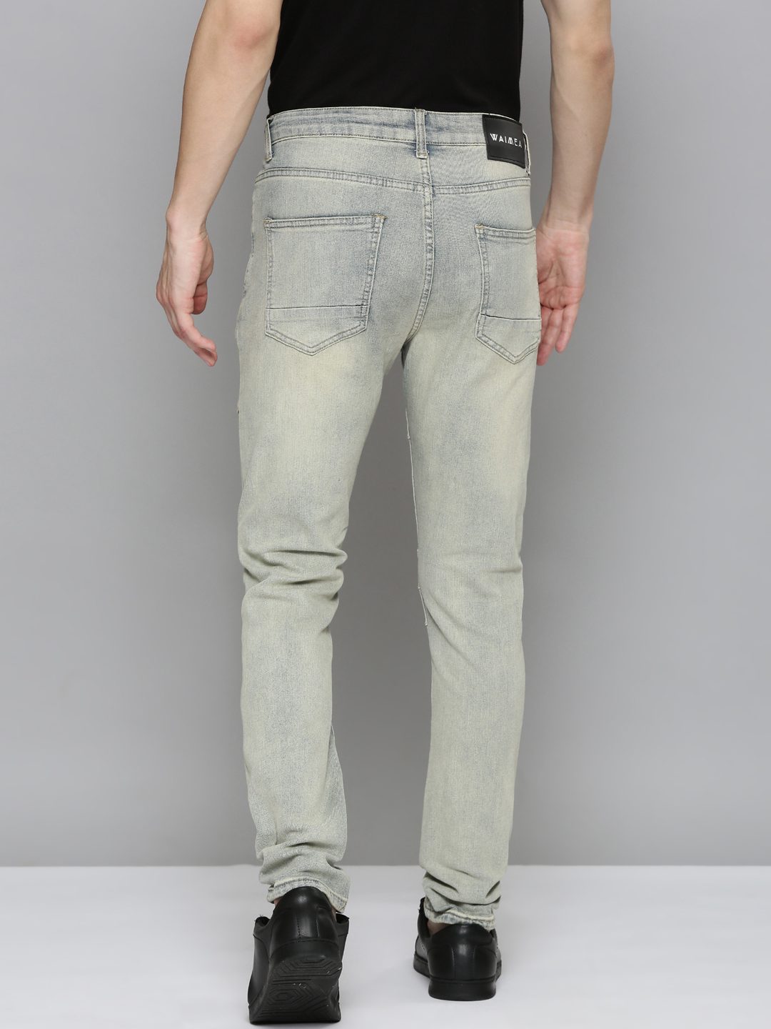 Waimea Bleach Wash Jeans (AOM5919)