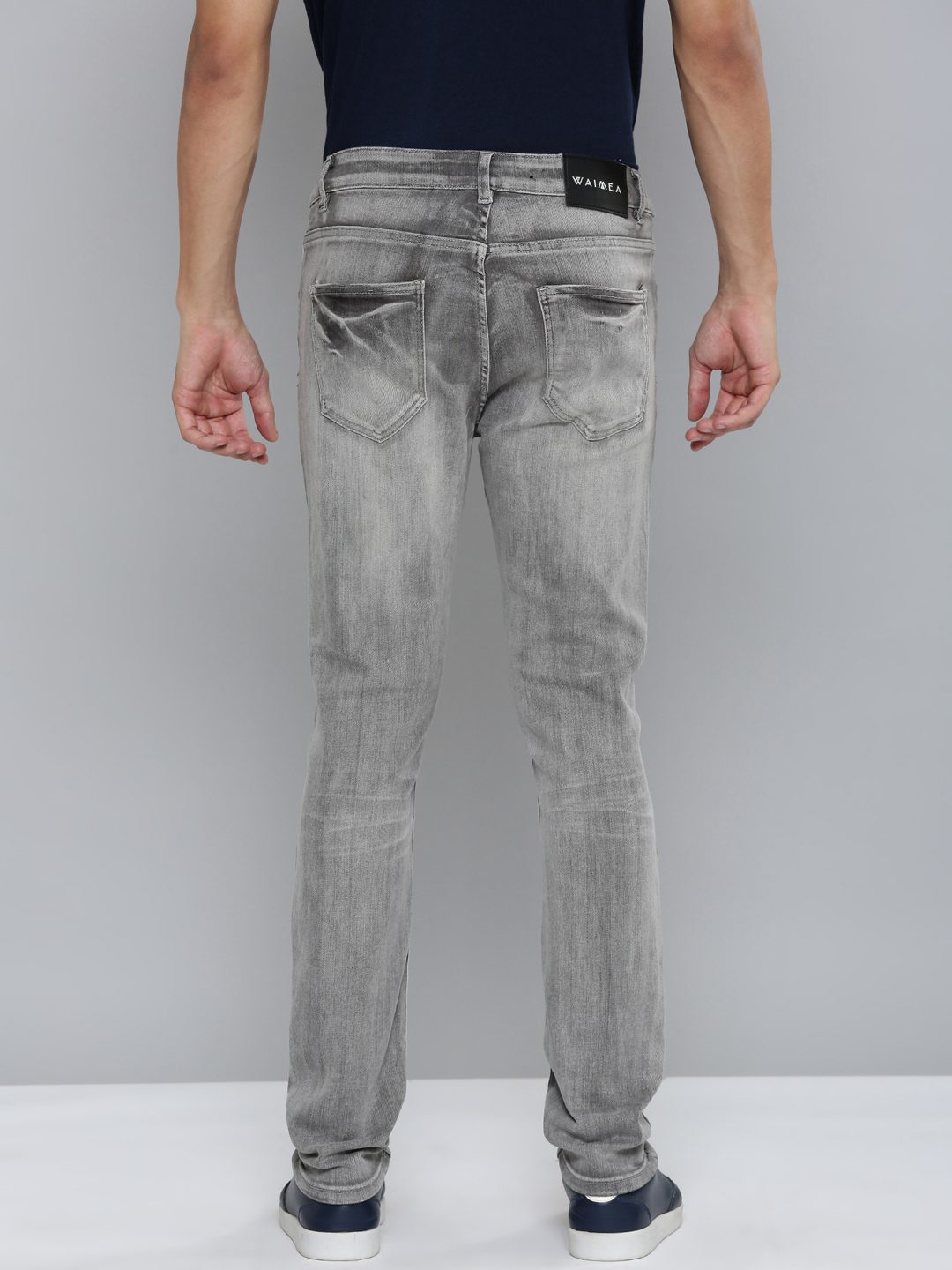 Waimea Grey Bleach Jeans (M8020)