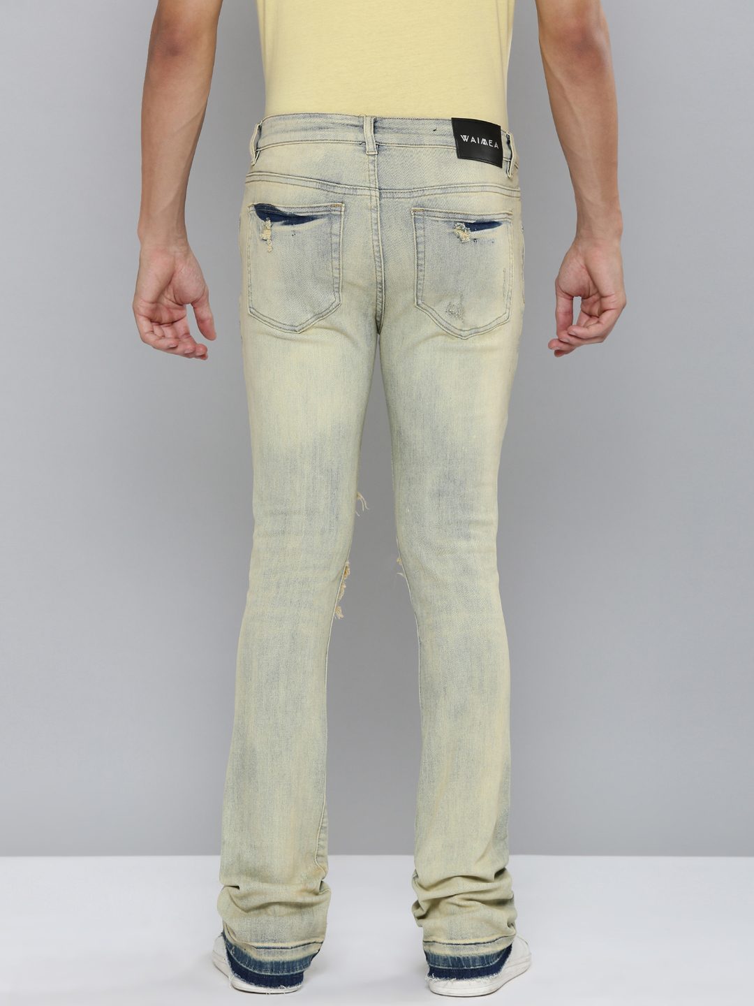 Waimea Bleach Wash Jeans (M5772)