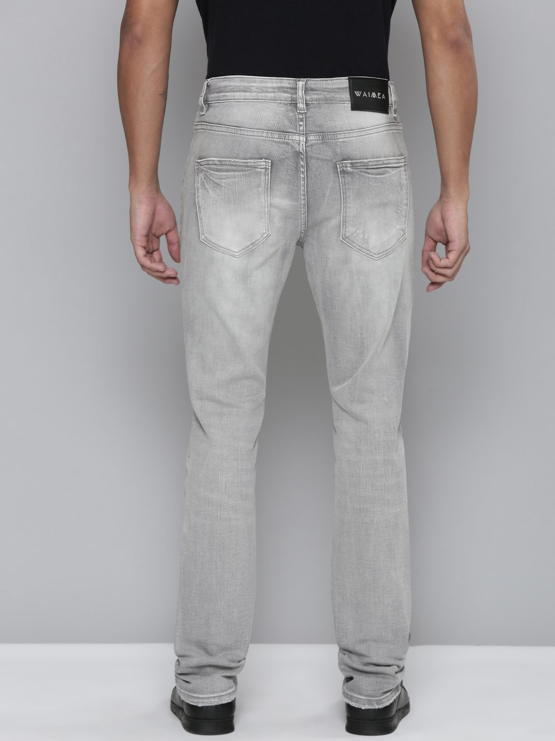 Waimea Grey Bleach Jeans (IM8114)