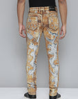 TIMBER PATCHWORK ALL OVER SKINNY JEAN