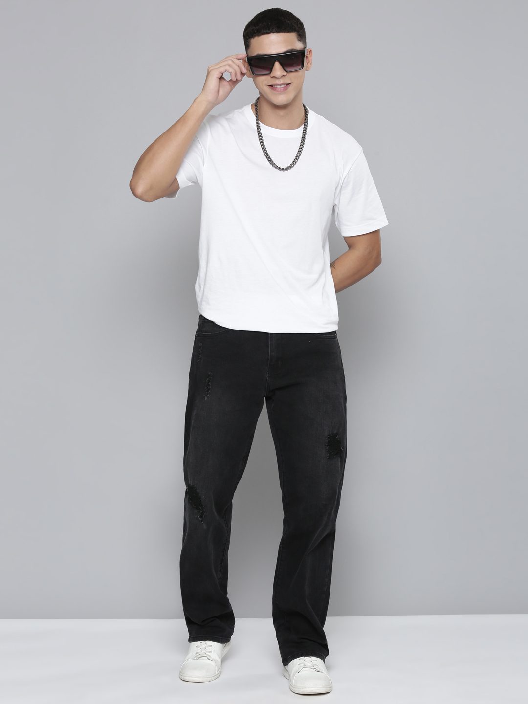 Waimea Black Wash Jeans (IM8113)