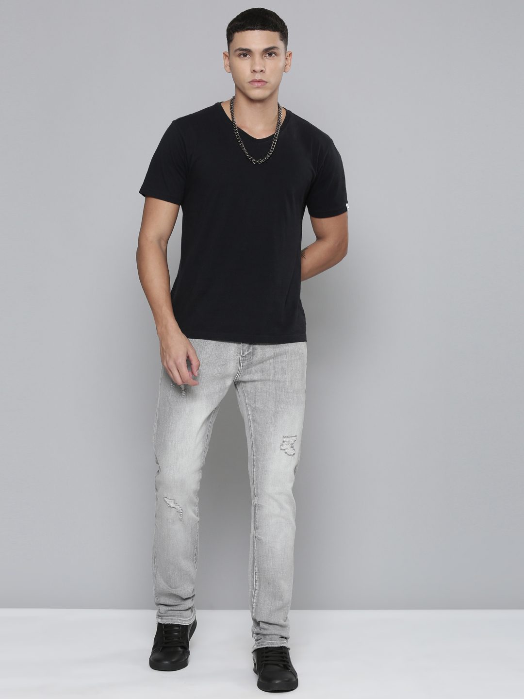 Waimea Grey Bleach Jeans (IM8114)
