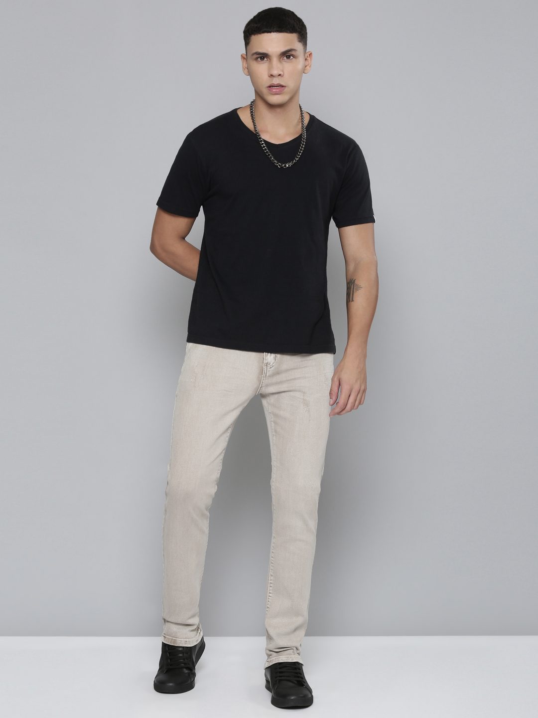 Waimea Brown Wash Jeans (IM8126)