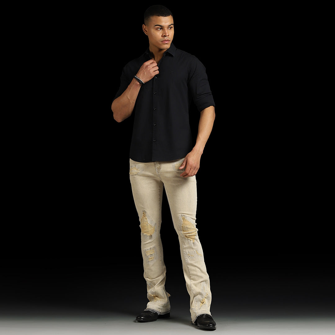 W by Waimea Men's Flare Fit Jeans